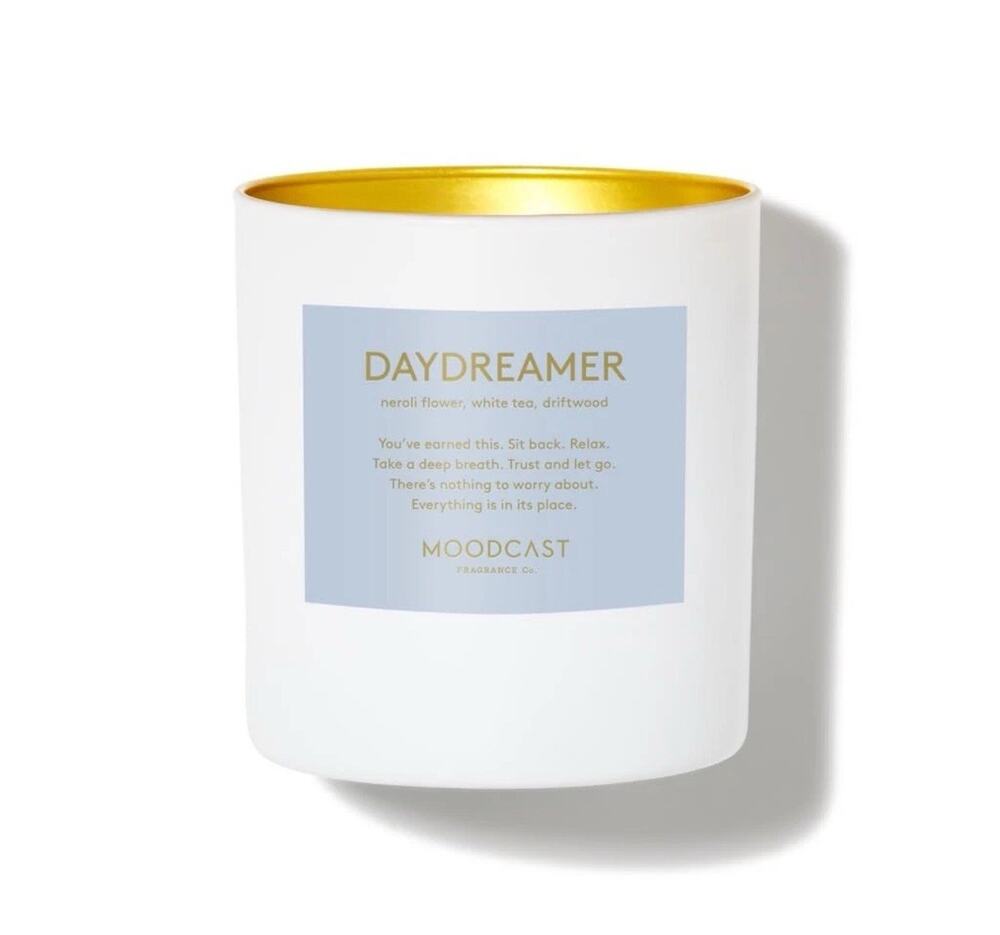 Daydreamer Scented Candle - Aesthetic Candle for Home, Neroli Flower, Driftwood